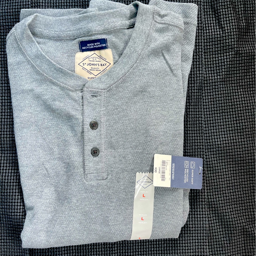 Men’s long sleeve St Johns bay